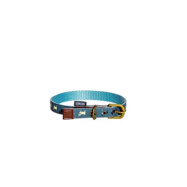 Halsband med metallspänne - Small - Rabatt