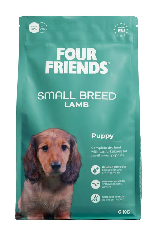 Small Breed Lamb Torrfoder för Valp - 6 kg | Mycket uppskattad