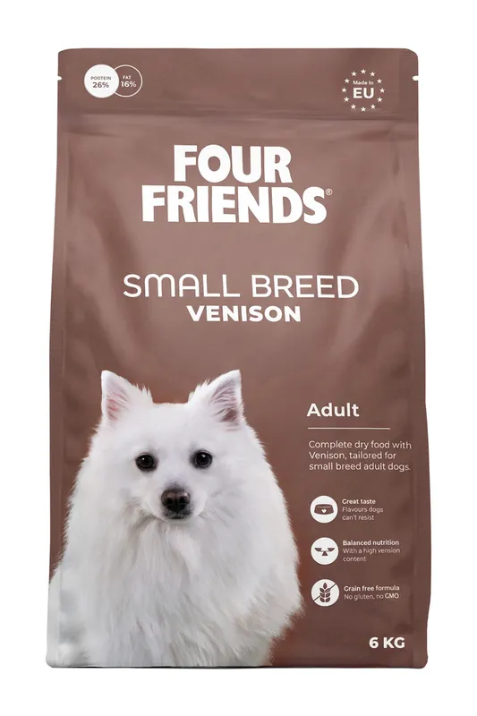Beställ idag | Small Breed Venison Torrfoder till Hund - 6 kg