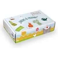 Premiumkvalitet - MjAMjAM 6 x 200 g - Chicks & Friends Multipack