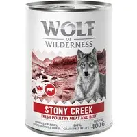 1 x 400 g Wolf of Wilderness Senior "Expedition" Stony Creek - Fjäderfä & nötkött - Senior Stony Creek - Fjäderfä & nötkött - Finns tillgänglig