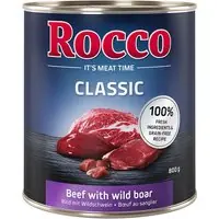 Rekommenderas | Rocco Classic 6 x 800 g Nötkött & vildsvin