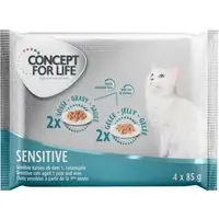 Väl omtyckt - Provpack Concept for Life 4 x 85 g - Sensitive
