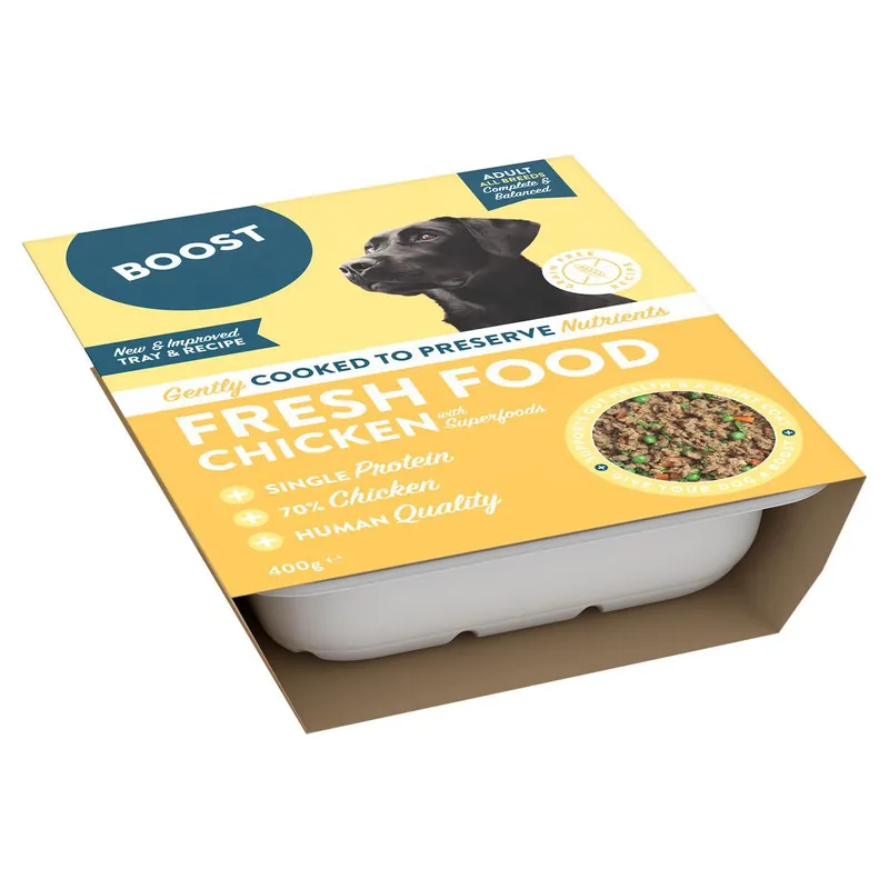 Bästsäljare - Boost Fresh Chicken Färskfoder till Hund 400 g