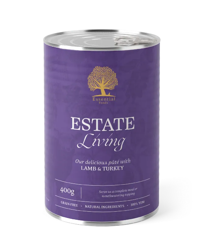 Essential Estate Living Paté Hundfoder - 6 x 400 g - Säker betalning