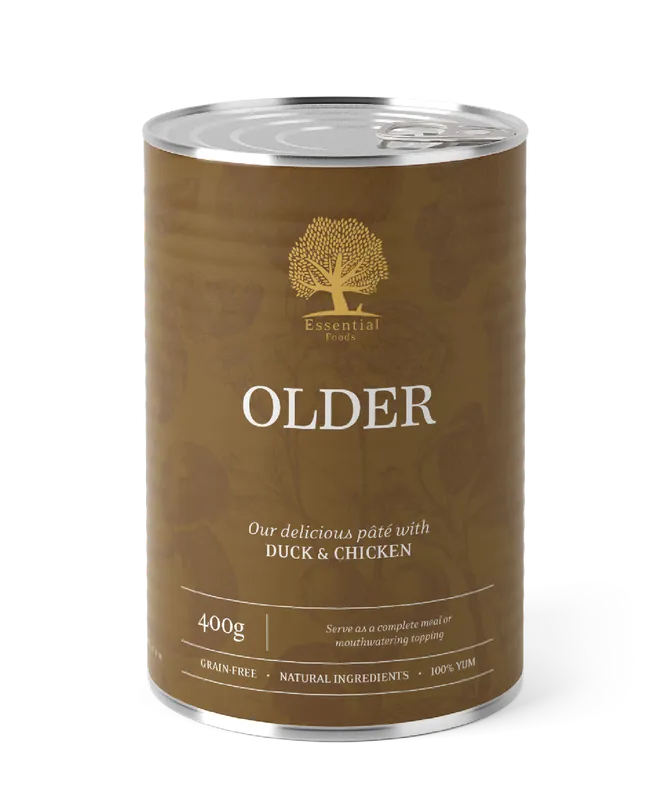 Direkt från fabriken - Essential Older Paté Hundfoder - 6 x 400 g