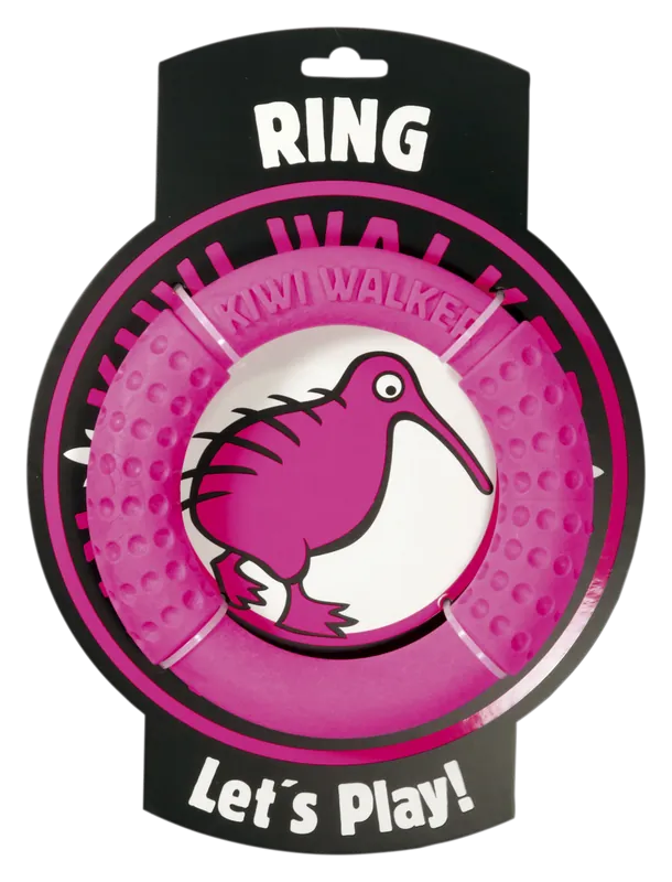 Ta chansen | Flytande Ringar Hundleksak - Large - Rosa