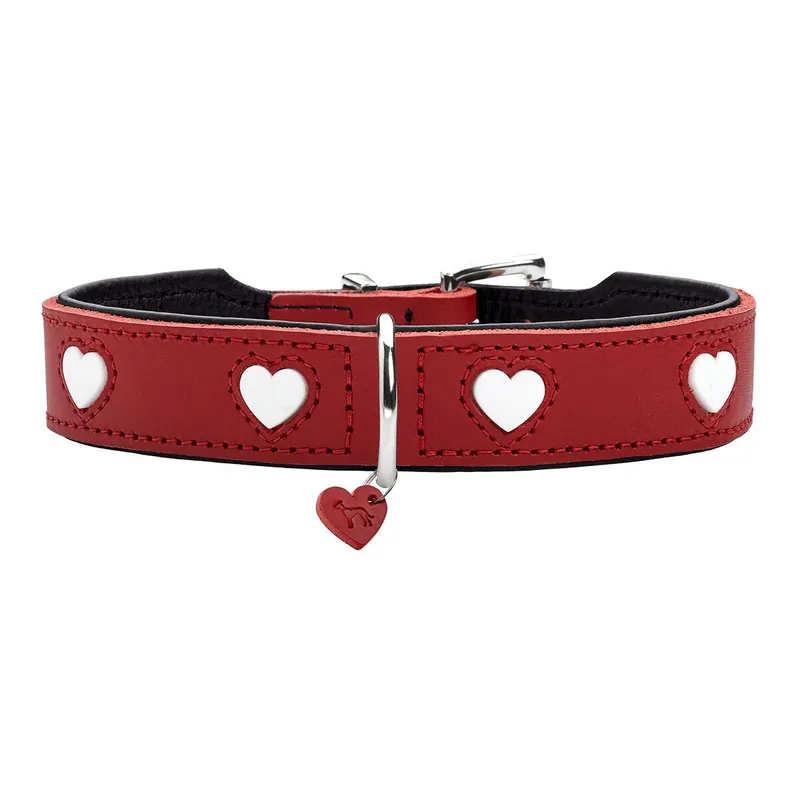 Kampanj - Hunter Love Hundhalsband Röd
