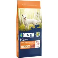 12 kg Bozita Original till sparpris! - Adult Sensitive Skin & Fur lax & ris vetefritt (12 kg) | Kundernas favorit