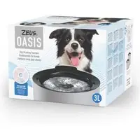 Zeus Oasis dricksfontän, grå - 3 l | Kan beställas