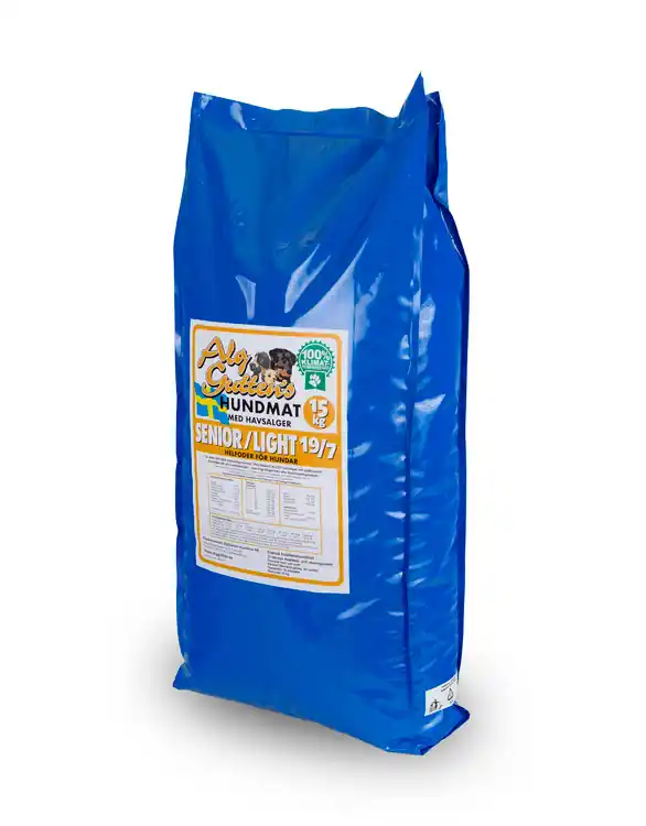 Efterfrågad | Senior Light 19/7 Hundfoder - 15 kg