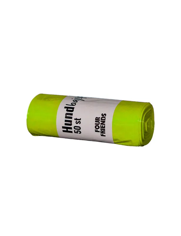 Snabb leverans - Bajspåsar 50 st - Lime