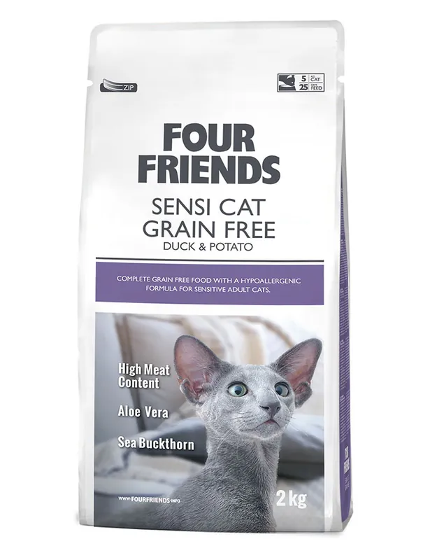Kampanjen går snart ut - Sensi Cat Grain Free kattfoder - 2 kg