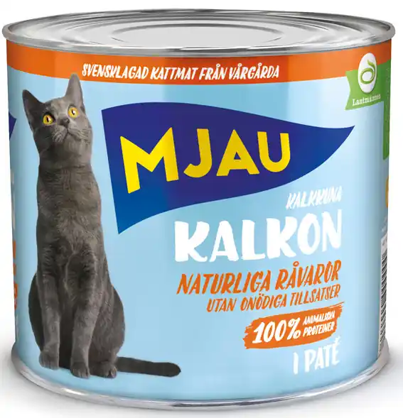 Kalkon Paté Våtfoder för Katt - 12 x 635g | Toppkvalitet