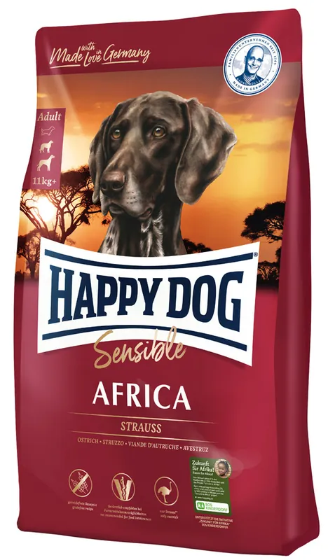 Riktigt fynd | Sensible Africa Hundfoder - 4 kg