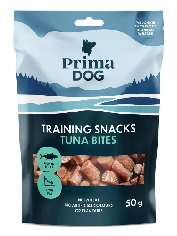 Bra pris - Training Snacks Tonfiskbitar - 50 g