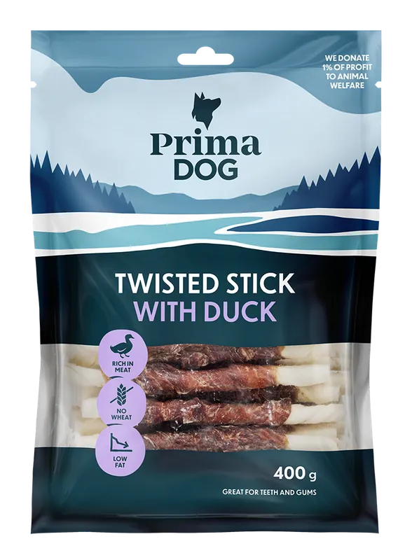 Tillverkarpris - Tuggben med Anka - 400 g