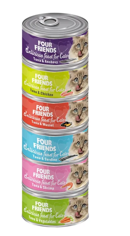 Våtfoder Olika Smaker 6-Pack för Katt - 6 st x 85 g - Hög kvalitet