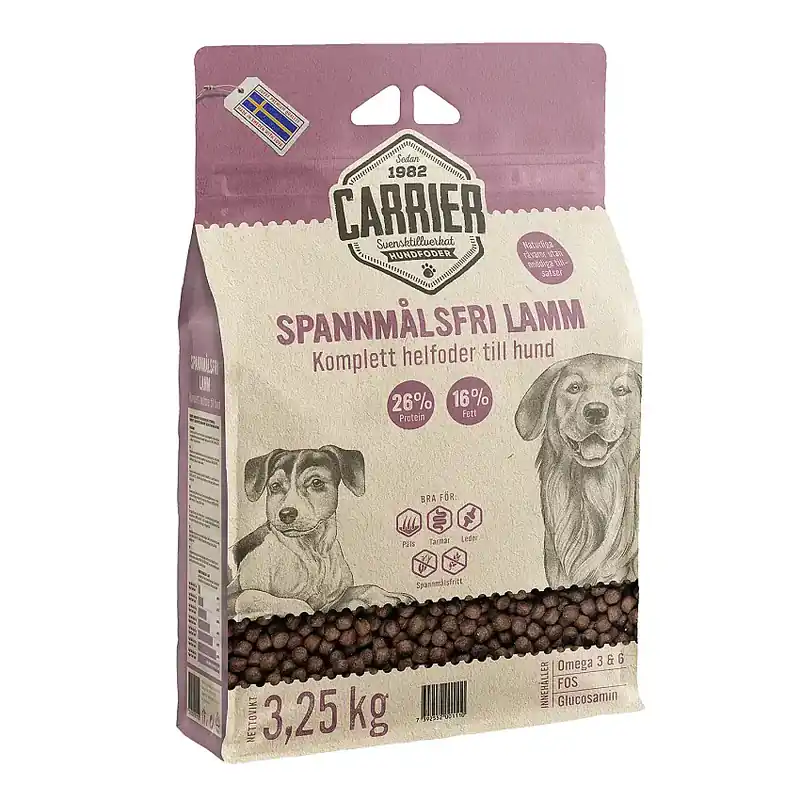 Slutrea - Carrier spannmålsfri lamm 3,25