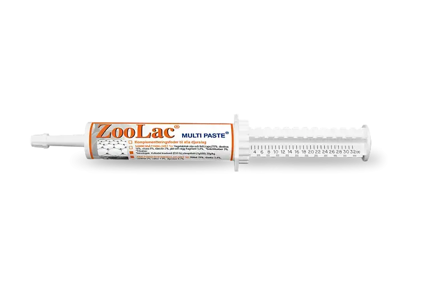 Magtillskott ZooLac Multipaste 32 ml - Kanonpris
