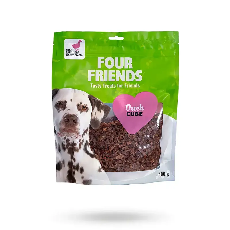 Premiumkvalitet | Fourfriends Duck Cube 400g