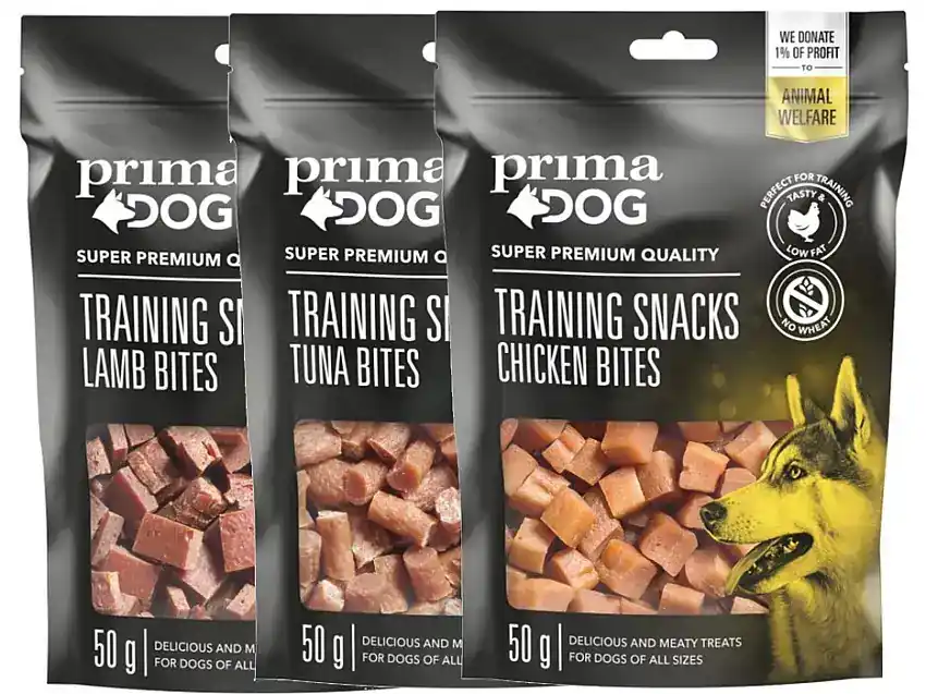 Extra bra pris | PrimaDog Training Snacks 50g