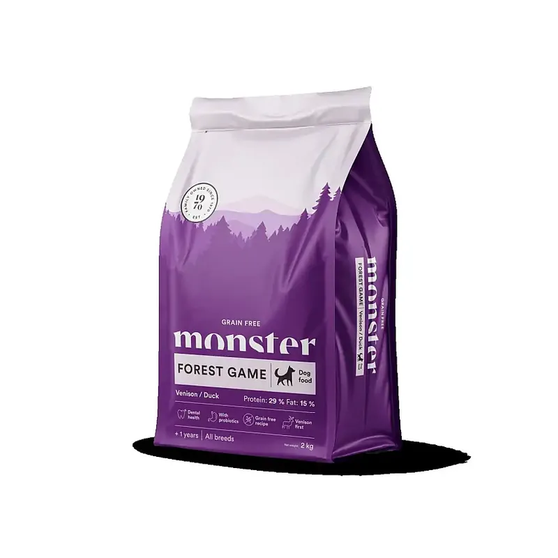 Monster Dog GF Forest Game 2 kg | Passa på