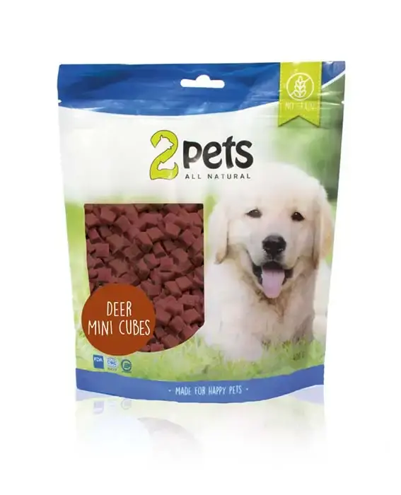 2Pets Deer Minicubes 400g - Handla säkert