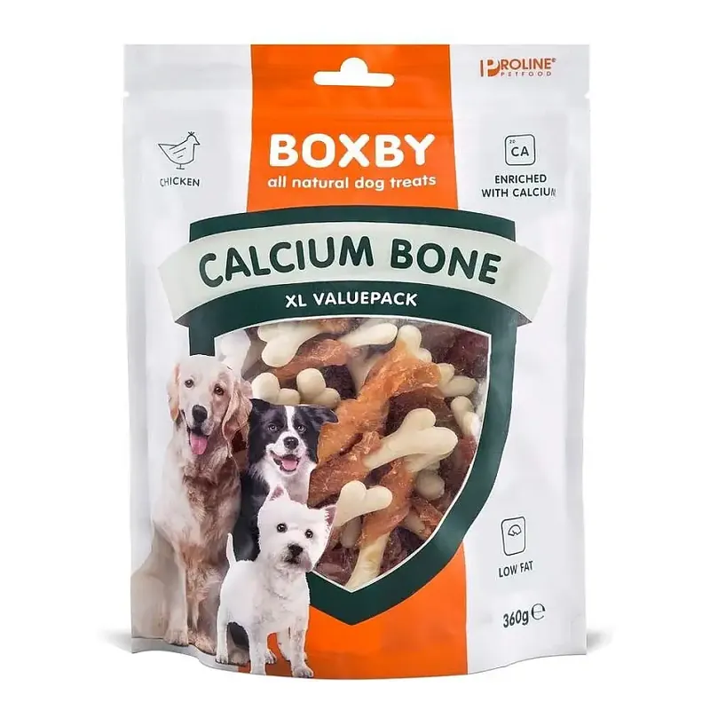 Boxby Calcium Bones Kyckling 360 g | Prissänkt