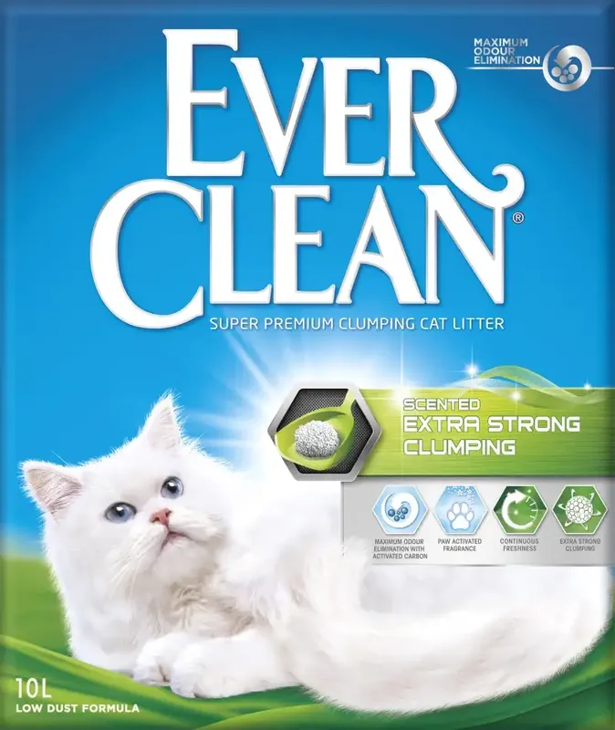 Kundfavorit - Ever Clean Extra Strong Scented 10 L