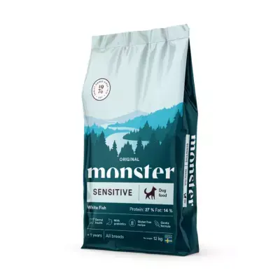 Monster Dog Orig. Sensitive White Fish | Endast idag