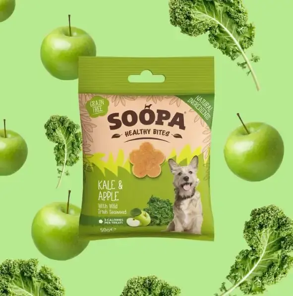 Professionell kvalitet | Soopa Bites Grönkål & Äpple