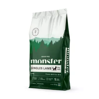 Monster Dog GF Singles Lamb - Begränsat lager