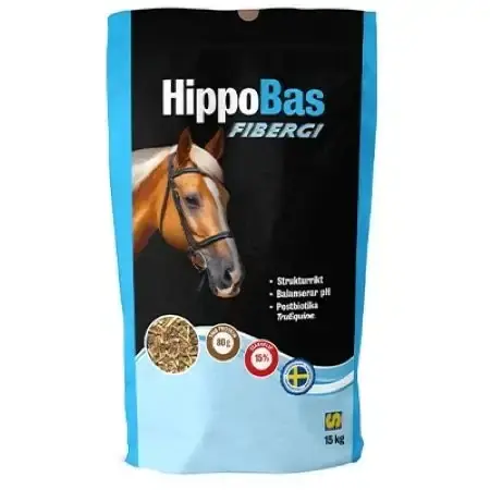 HippoBas Fibergi 15kg | Bästa pris