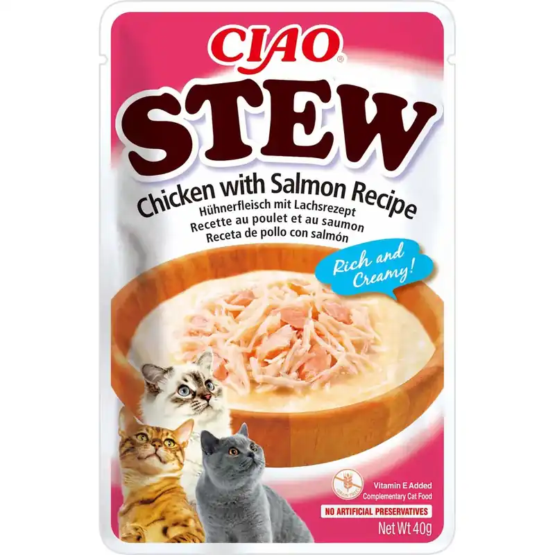 Chicken & Salmon Stew 40g - Rabatter