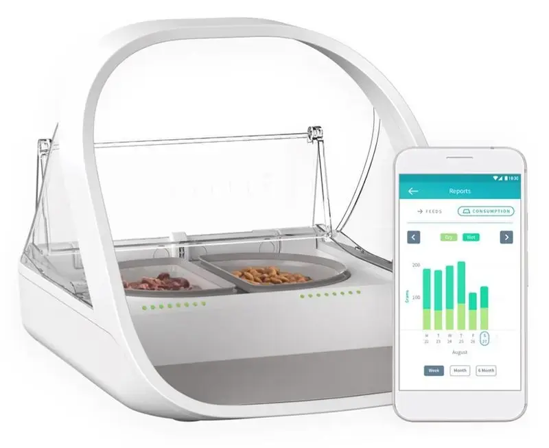 Microchip Pet Feeder CONNECT (med app-styrning) | Specialpris