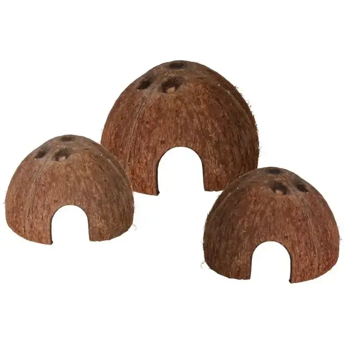 Reapris - Cocosgrottor 3-pack – Helt smältbart bomaterial av bomullsfibrer