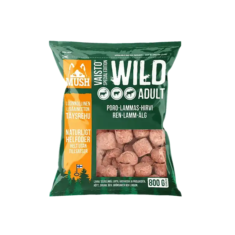 Missa inte - Mush Vaisto Wild 800g