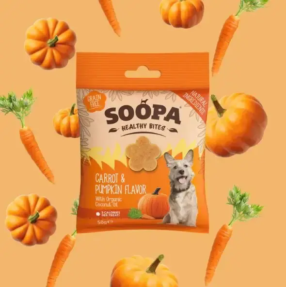 Soopa Bites Morot & Pumpa | Spara nu