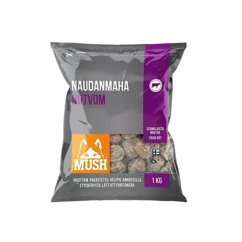 Mush Basic Nötvom 1kg - Favorit hos kunderna