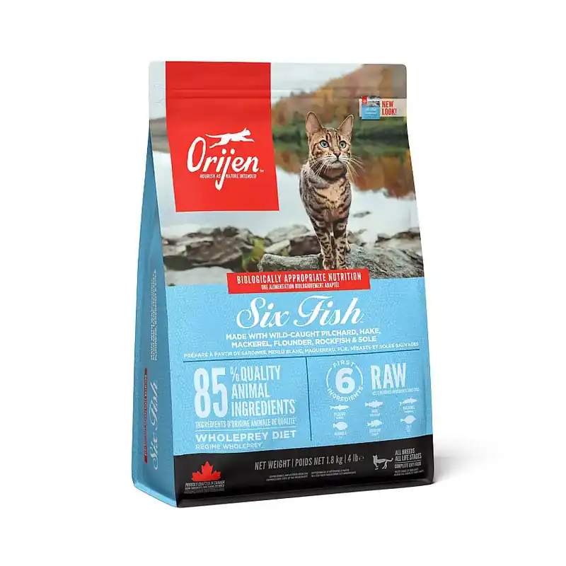 Trygg betalning | Six Fish Torrfoder för katt 1,8kg-CW451729