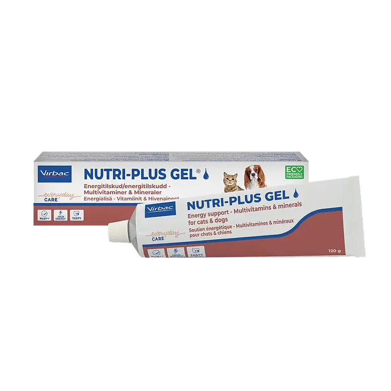 Riktigt fynd | Kompletteringsfoder Virbac Nutri-Plus Gel 120 g