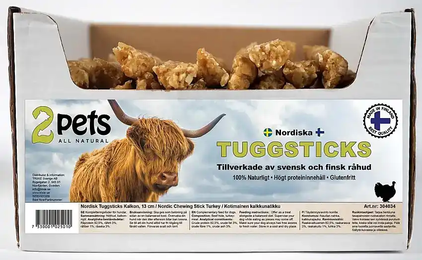 Slutrea - 2pets Nordisk Tuggsticks 13cm