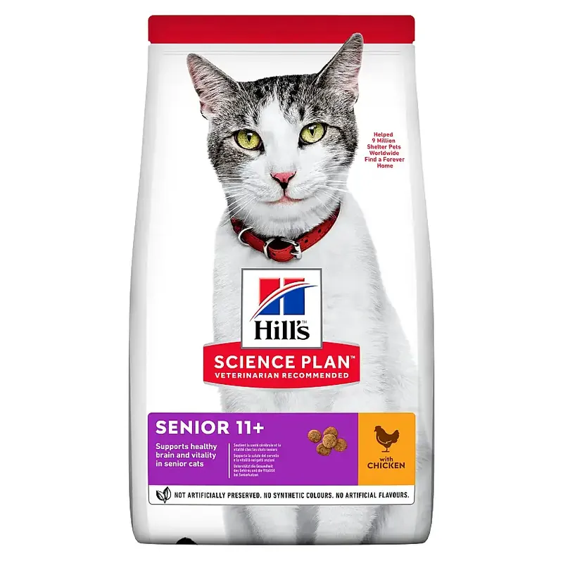 Nyligen lanserat - Senior 11+ Chicken Torrfoder för katt 7kg-CW452196