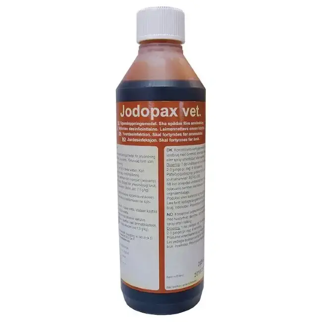 Snart slut - Jodopax Vet 500ml