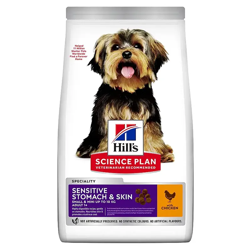 Adult Small & Mini Sensitive Stomach & Skin Hundfoder-CW452239 - Kampanj