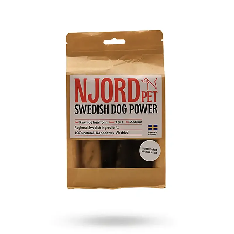 Njord Pet Nötrulle Medium 3-pack - Premiumkvalitet