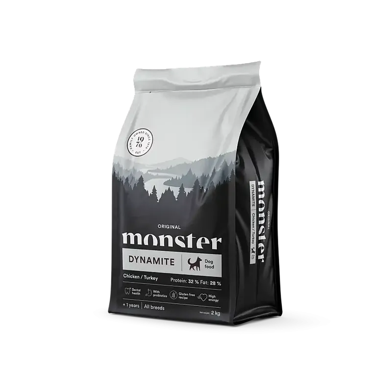 Monster Dog Orig. Dynamite Chick/Turkey 2 kg | Expressfrakt