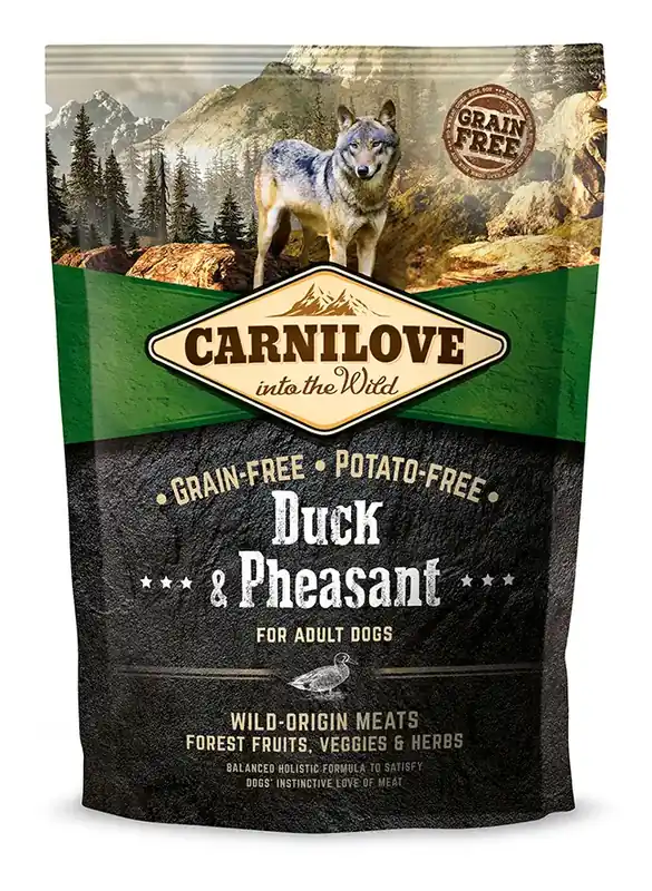 Duck & Pheasant Torrfoder för hund 1,5kg-CW451359 - Expressfrakt