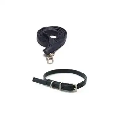 Original Basic Halsband + Koppel Mörkblå | Nytt hos oss